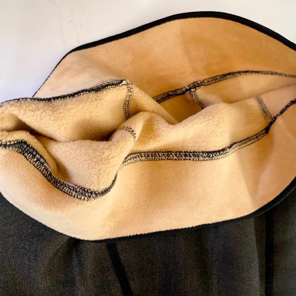 Fleece Wool-lined Leggings Tights